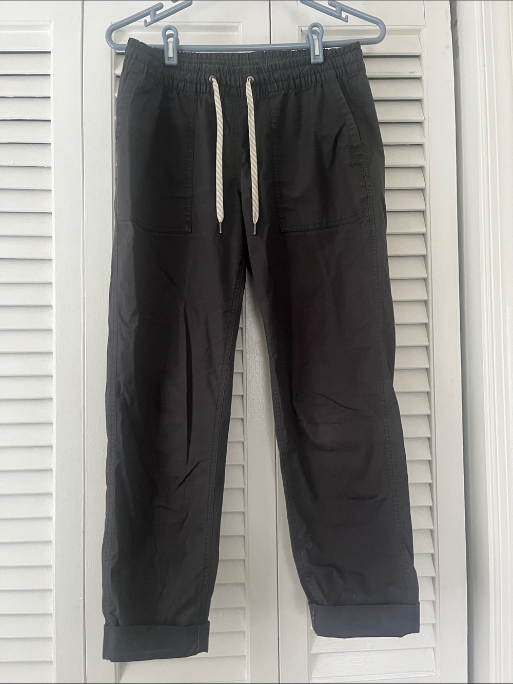Vuori Black Drawstring Jogger Pants